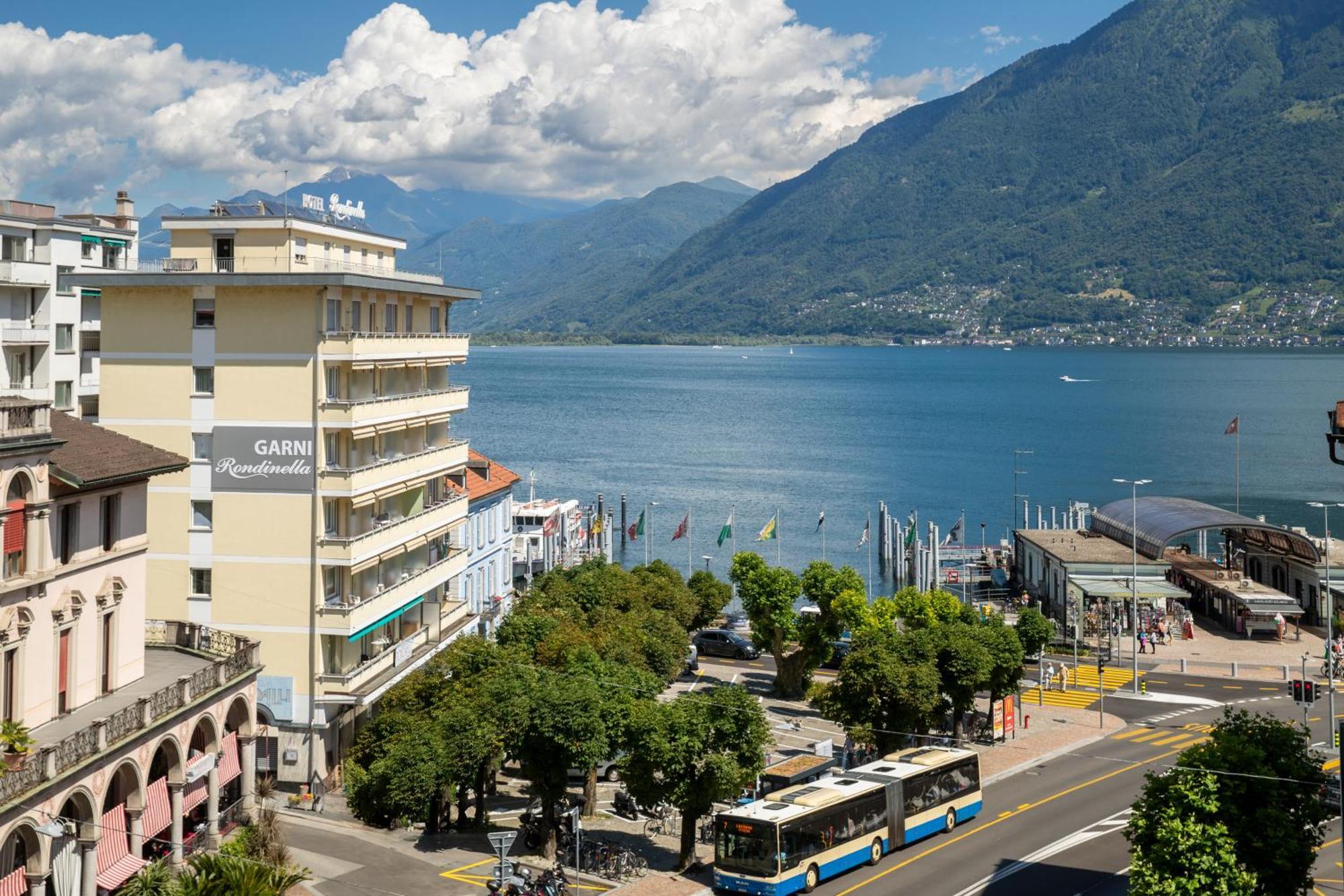 Hotel Rondinella Локарно Екстериор снимка